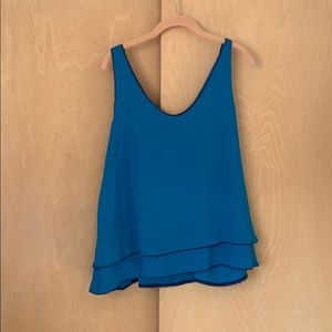 Rachel Roy blue top